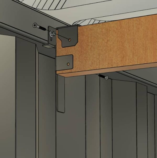 (20 FT Kit (Interior 20 Brackets) + Hardware) = $200 - Image 2