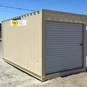 16Ft Storage Container With Roll-Up Door